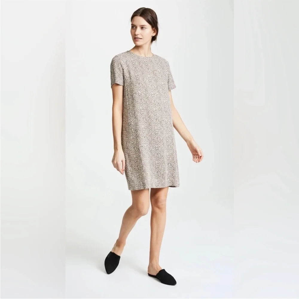 Jenni Kayne leopard T-shirt dress